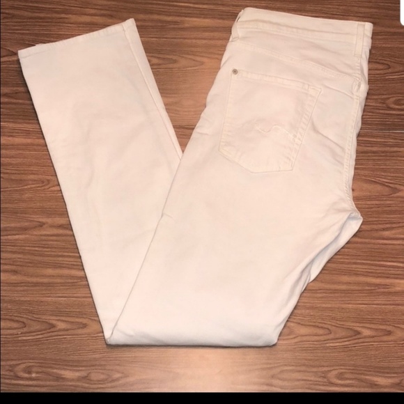 7 for Mankind White Slimmy - Picture 2 of 5